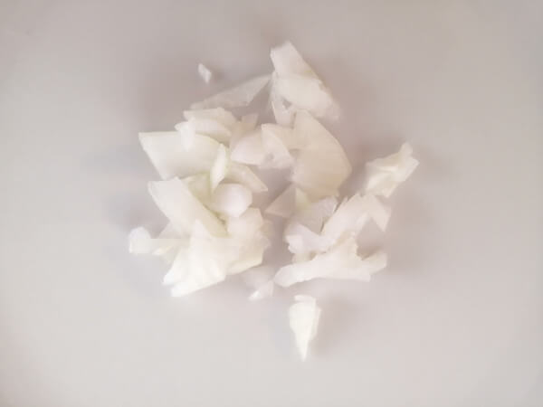 ダイソー「ハンドル野菜カッター」で5回切った玉ねぎ